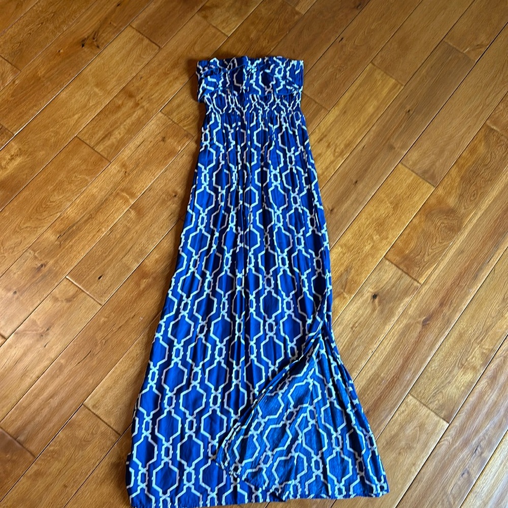 Escapada royal blue maxi
